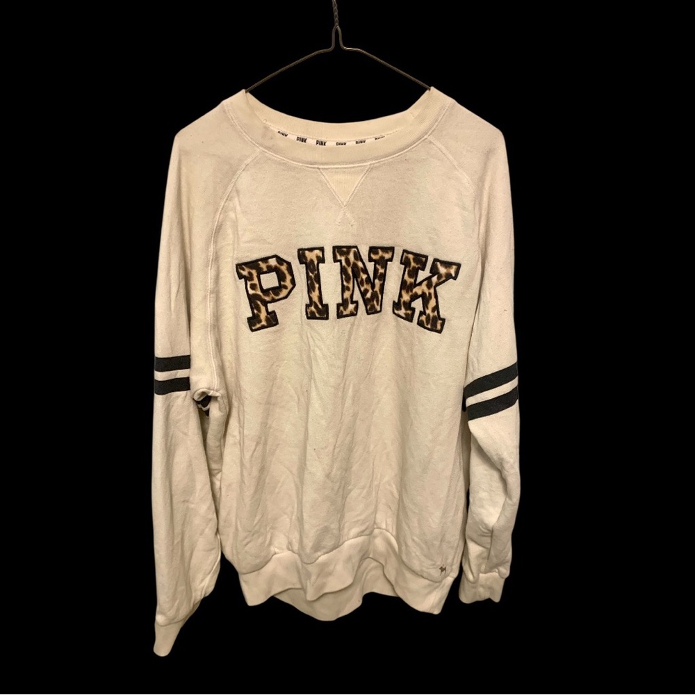 Victoria's Secret PINK Cream Sweatshirt